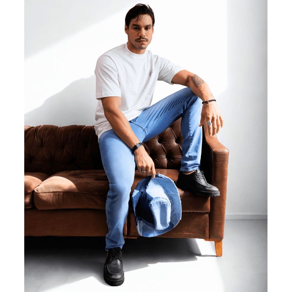 Camiseta Overcore Masculina Oversized Estampa Costas Camiseta Overcore Masculina Oversized Estampa Costas